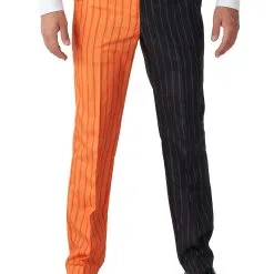 Opposuits Jack-O-Pinstripe Black For Adults -wizard of oz costume shop suitmeister jack o pinstripe black alt 3
