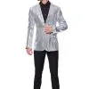 Opposuits Silver Sequins Blazer From Suitmeister