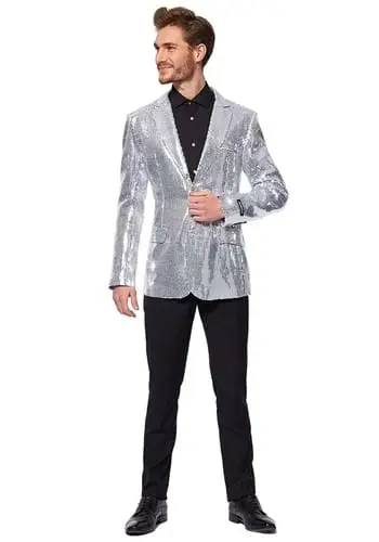 Opposuits Silver Sequins Blazer From Suitmeister 1 Opposuits Silver Sequins Blazer From Suitmeister