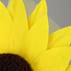 Elope Sunflower Headband Costume Accessory -wizard of oz costume shop sunflower headdress alt 4