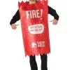 Morris Costumes Taco Bell Fire Adult Sauce Packet Taco Bell Costume