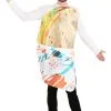 Morris Costumes Taco Bell Gordita Crunch Costume For Adults