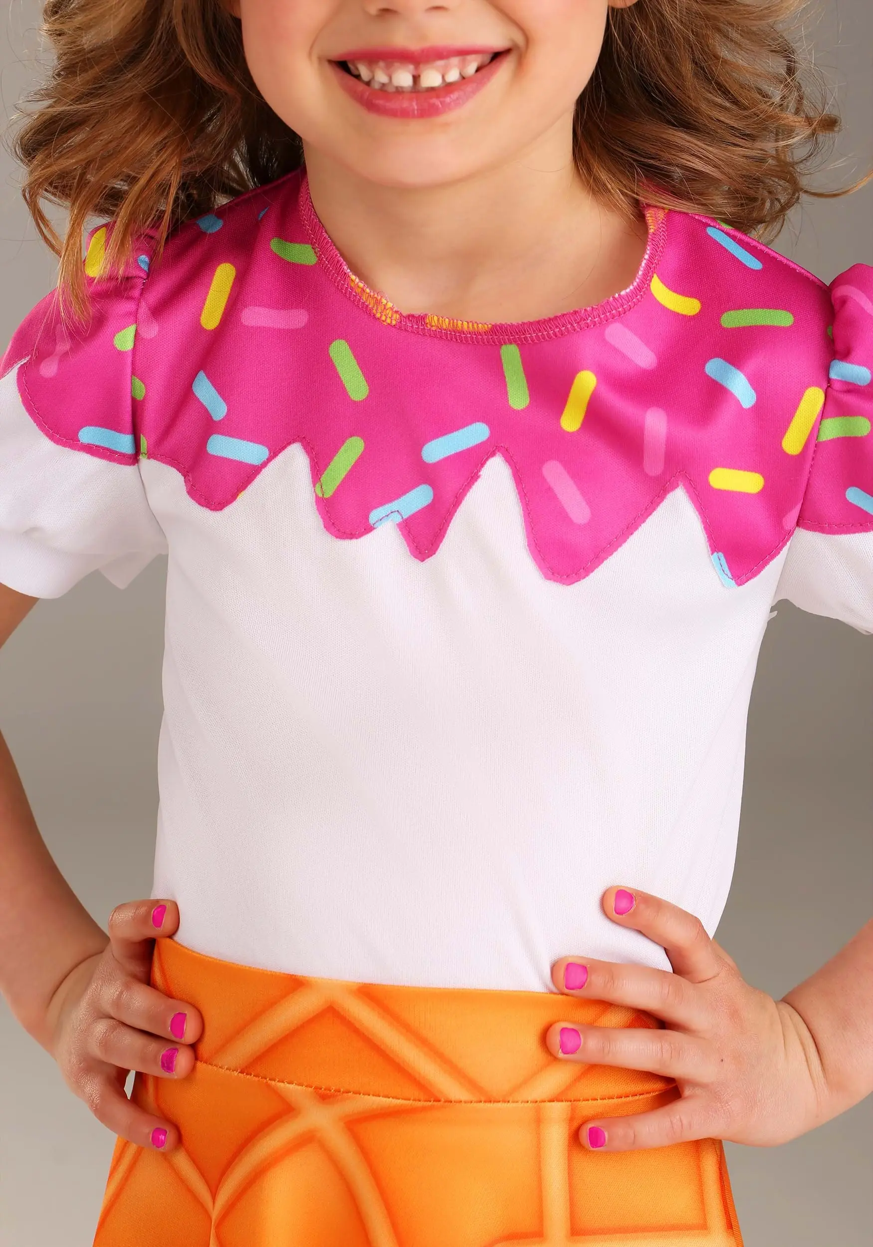 Fun Costumes Ice Cream Cone Toddler Costume 4 Fun Costumes Ice Cream Cone Toddler Costume - Image 4