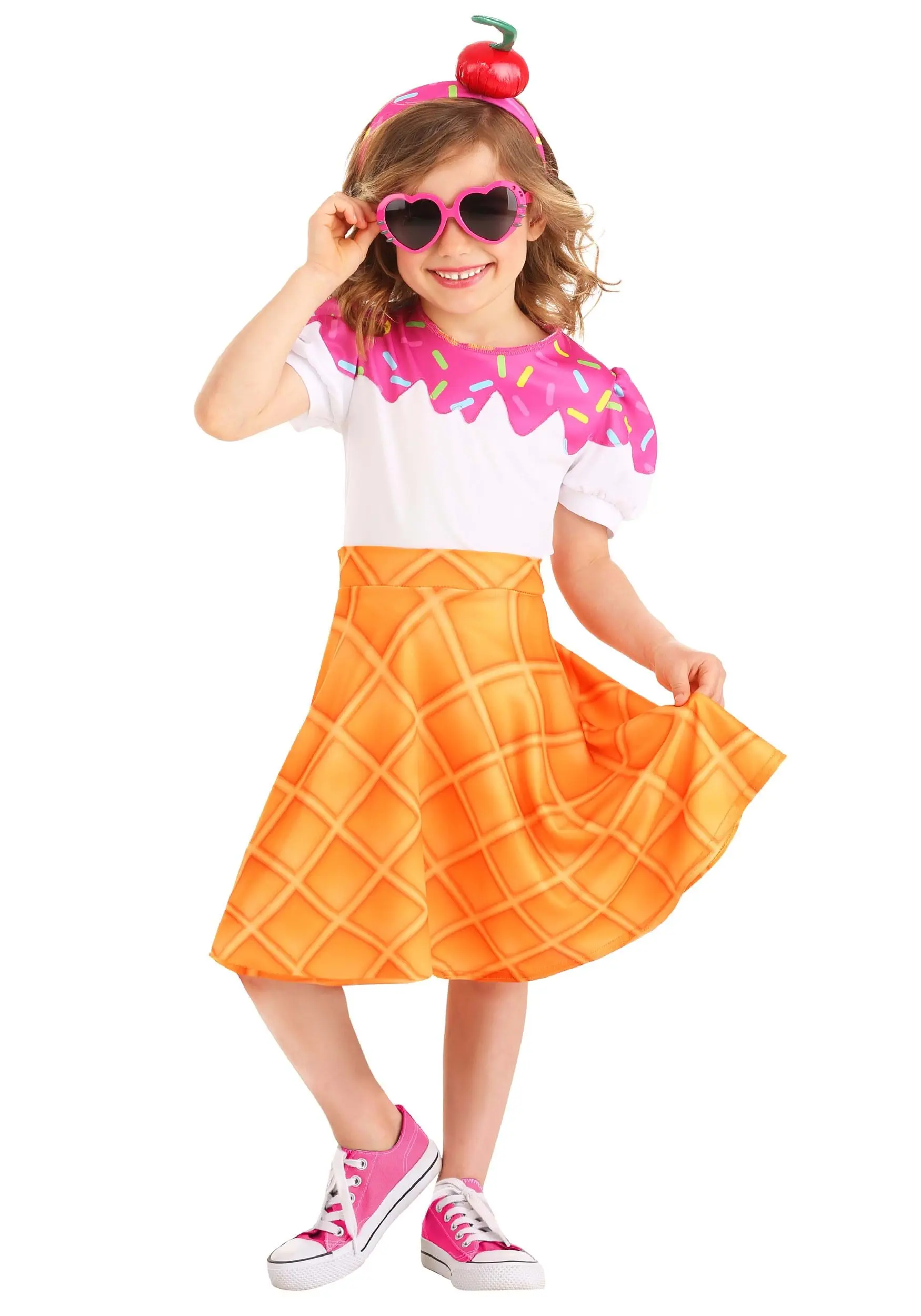 Fun Costumes Ice Cream Cone Toddler Costume 1 Fun Costumes Ice Cream Cone Toddler Costume