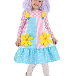 Armada Pinafore Clown Toddler Costume