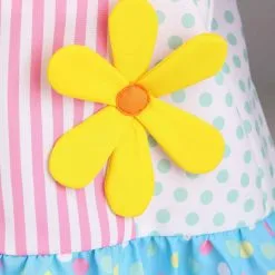 Armada Pinafore Clown Toddler Costume -wizard of oz costume shop toddler pinafore clown costume alt 3