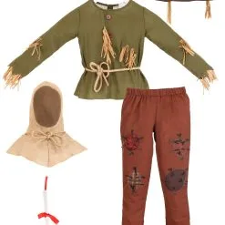 Jerry Leigh Wizard Of Oz Scarecrow Toddler Costume -wizard of oz costume shop toddler wizard of oz scarecrow costume alt 8