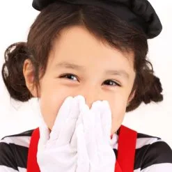 Fun Costumes Classic Mime Toddler Costume -wizard of oz costume shop toddlers mime costume alt 4