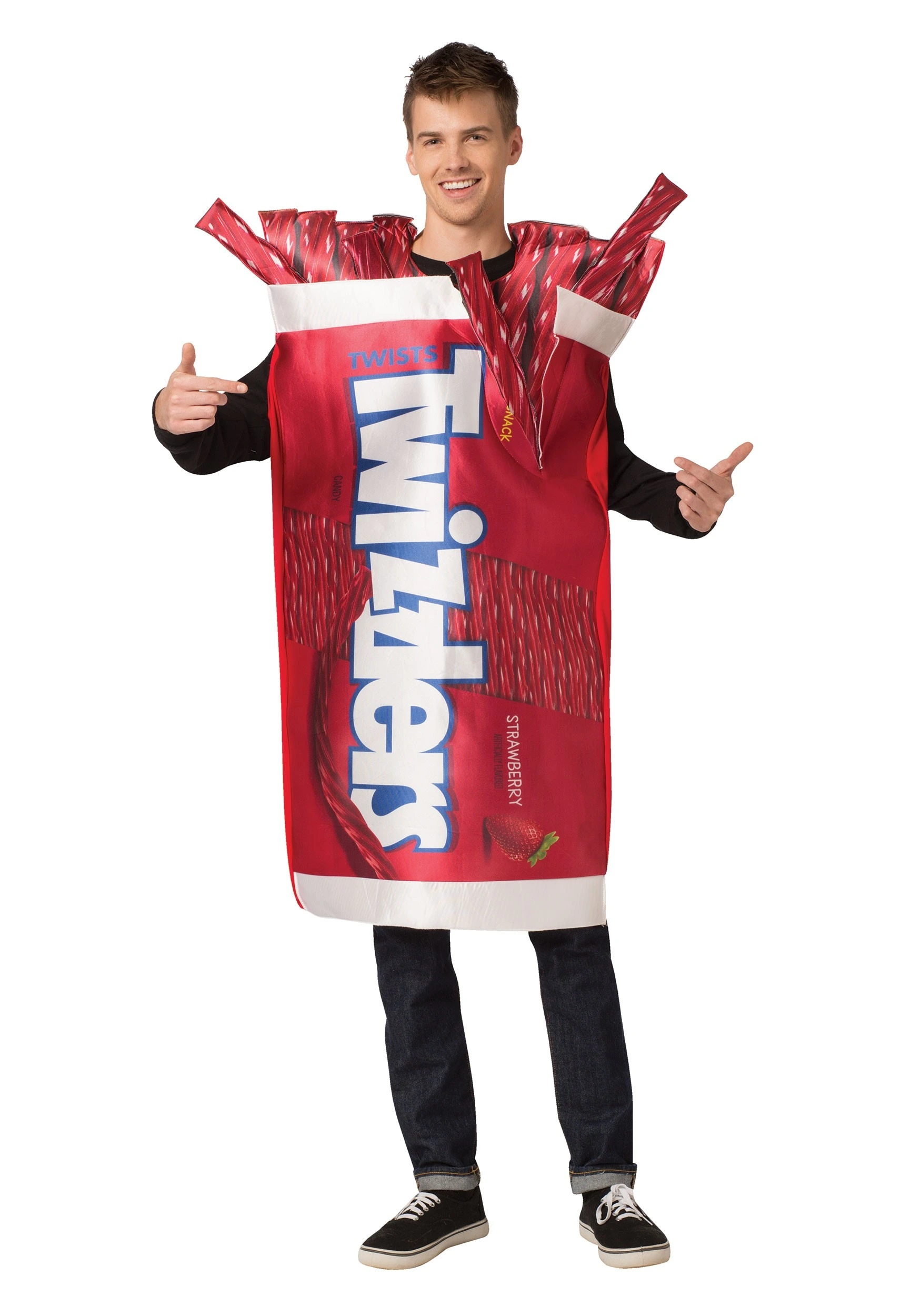 Morris Costumes Twizzlers Adult Twizzlers Costume 1 Morris Costumes Twizzlers Adult Twizzlers Costume
