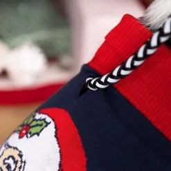 BigWan Apparel Co. Vintage Santa Christmas Sweater For Dogs 14 BigWan Apparel Co. Vintage Santa Christmas Sweater For Dogs -wizard of oz costume shop vintage santa dog sweater alt 5