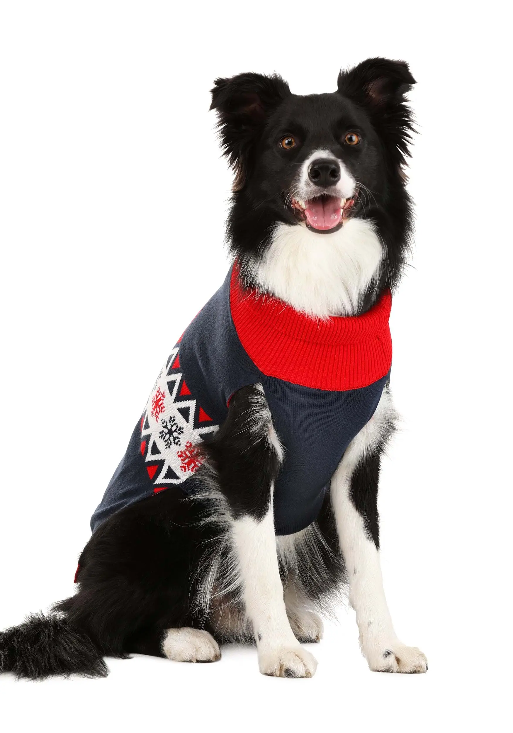 BigWan Apparel Co. Vintage Santa Christmas Sweater For Dogs 8 BigWan Apparel Co. Vintage Santa Christmas Sweater For Dogs - Image 8