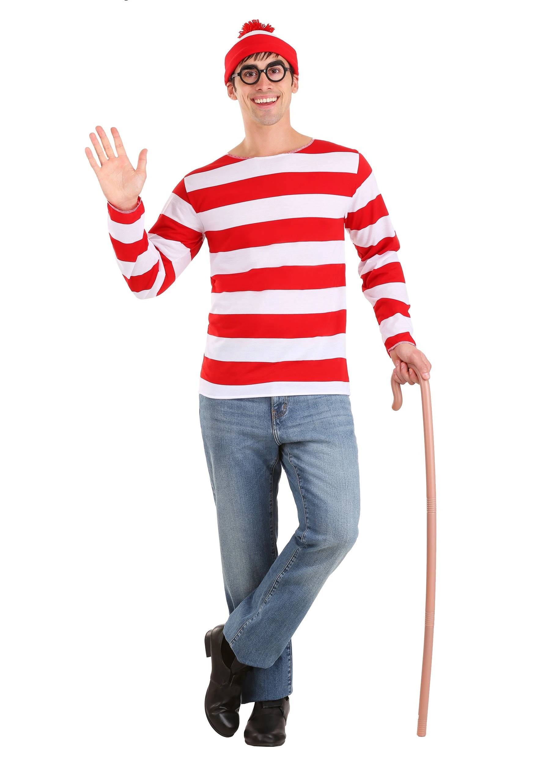 Elope Where's Waldo Costume 1 Elope Where's Waldo Costume