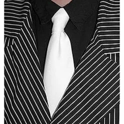 Fun Costumes White Gangster Tie