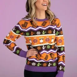 BigWan Apparel Co. Willy Wonka Ugly Sweater For Adults