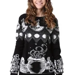 Shenzen Amilla Witch Spellcraft And Curios Halloween Sweater For Adults 10 Shenzen Amilla Witch Spellcraft And Curios Halloween Sweater For Adults -wizard of oz costume shop witch spellcraft and curios halloween sweater