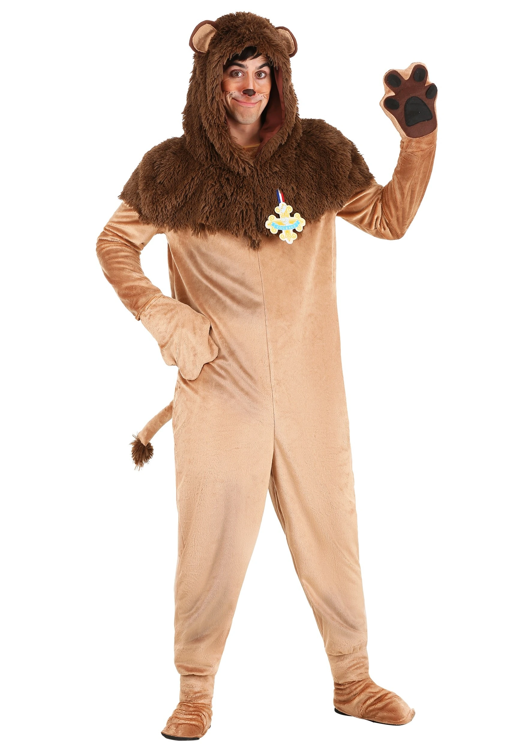 Jerry Leigh Plus Size Wizard Of Oz Cowardly Lion Costume 1 Jerry Leigh Plus Size Wizard Of Oz Cowardly Lion Costume