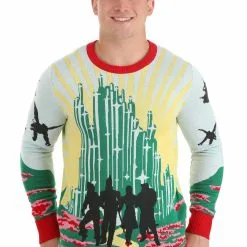 BigWan Apparel Co. Wizard Of Oz Adult Ugly Sweater -wizard of oz costume shop wizard of oz ugly sweater alt 2