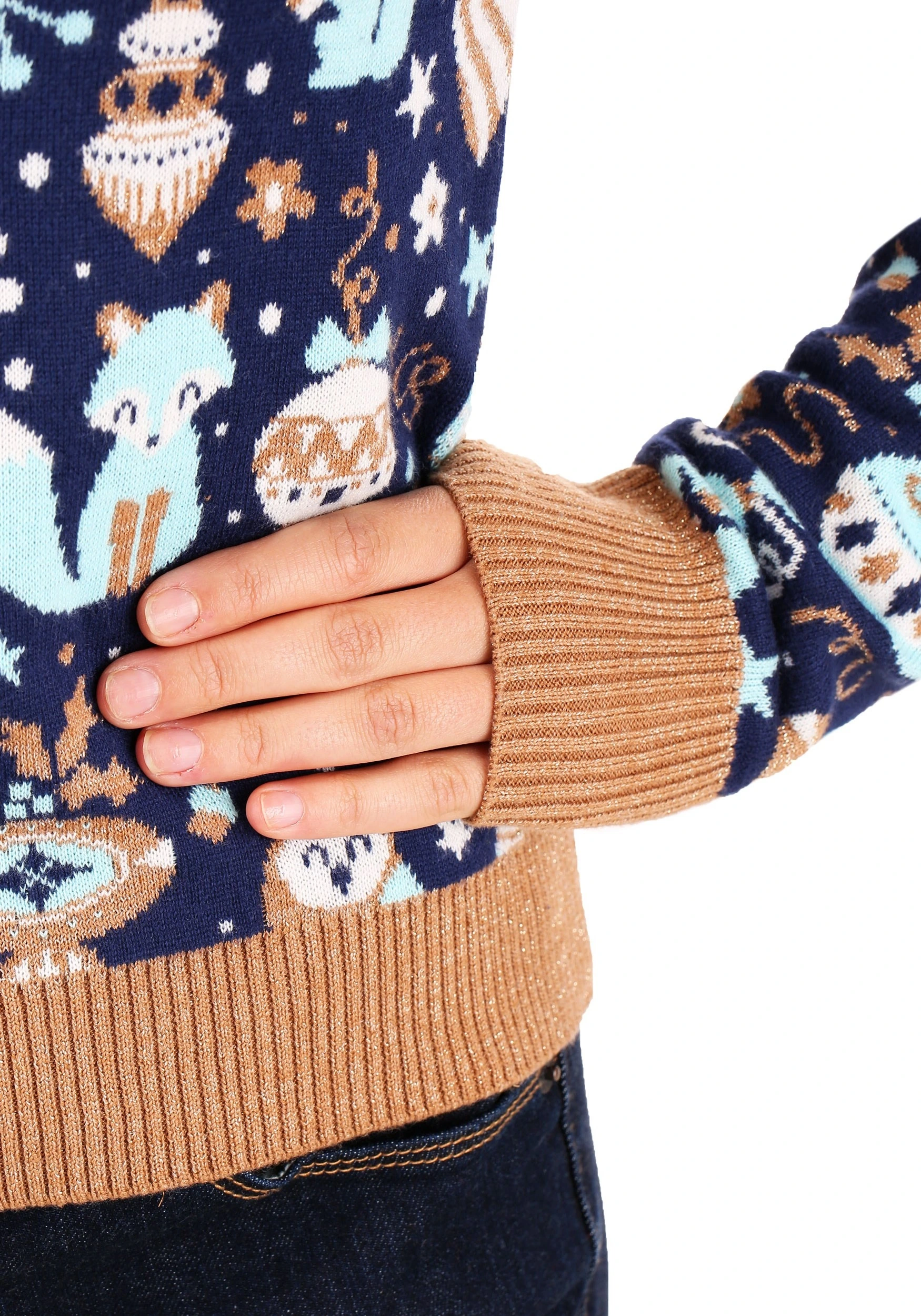 BigWan Apparel Co. Women's Christmas Tree Ornaments Ugly Sweater 8 BigWan Apparel Co. Women's Christmas Tree Ornaments Ugly Sweater - Image 8