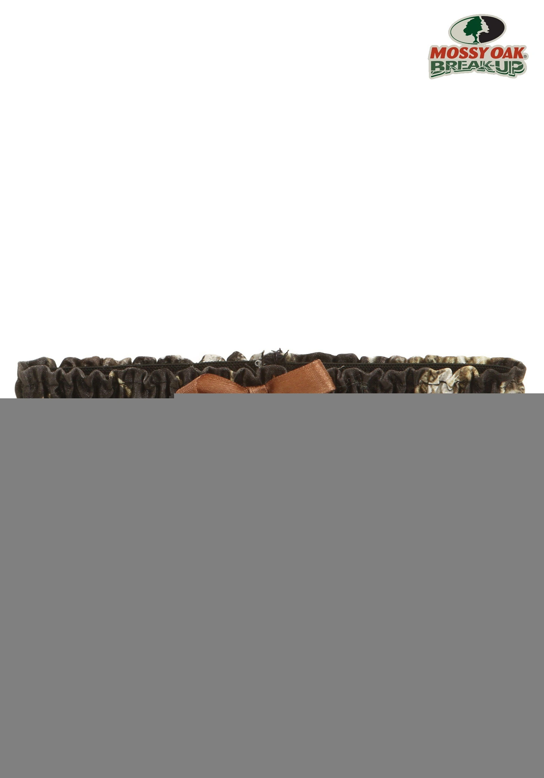 Fun Costumes Deluxe Mossy Oak Women's Garter 1 Fun Costumes Deluxe Mossy Oak Women's Garter