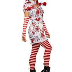 Seeing Red Evil Fast Food Girl Women's Costume -wizard of oz costume shop womens evil fast food girl costume alt 2