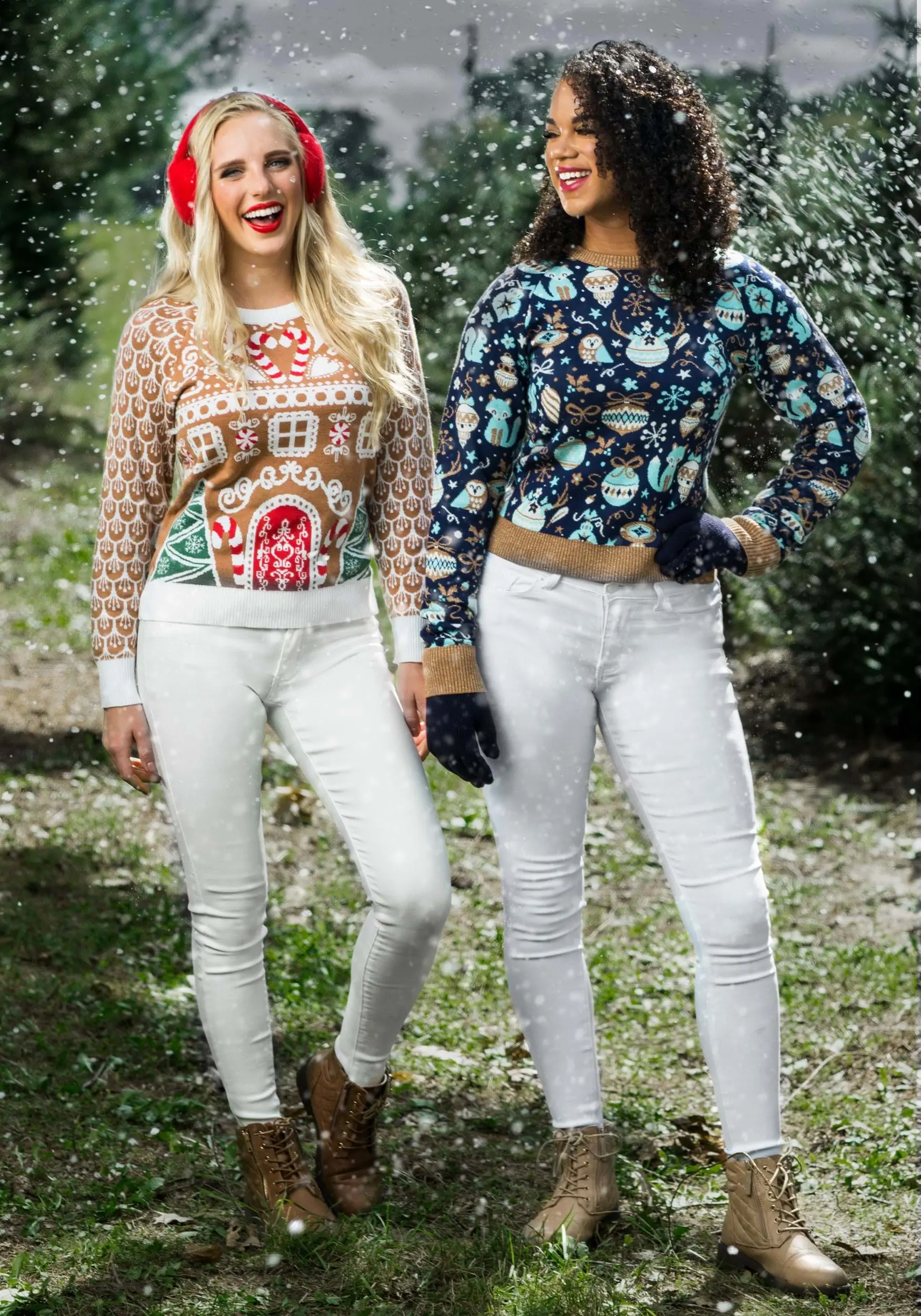 BigWan Apparel Co. Gingerbread House Ugly Christmas Sweater For Adults 4 BigWan Apparel Co. Gingerbread House Ugly Christmas Sweater For Adults - Image 4