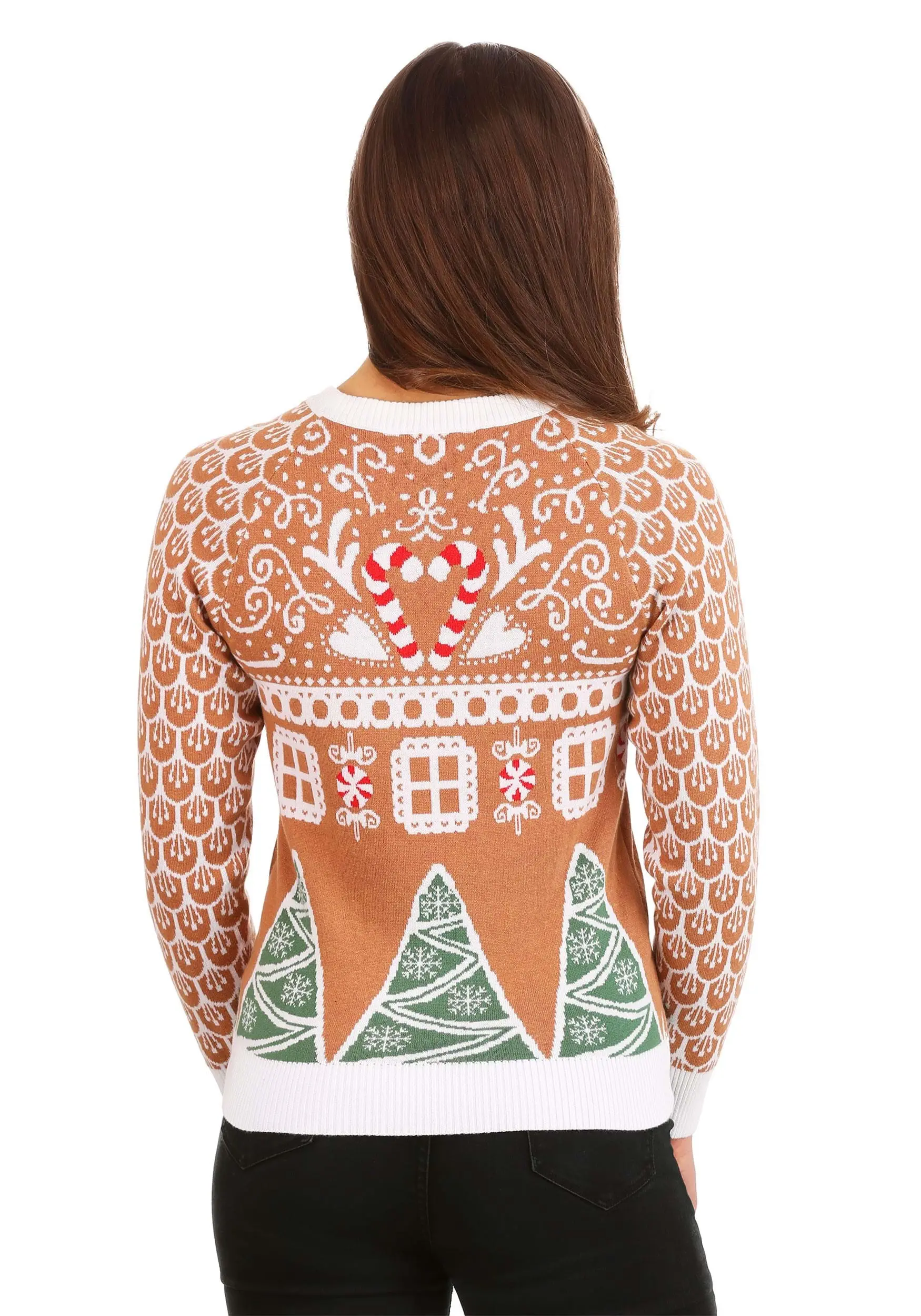 BigWan Apparel Co. Gingerbread House Ugly Christmas Sweater For Adults 7 BigWan Apparel Co. Gingerbread House Ugly Christmas Sweater For Adults - Image 7