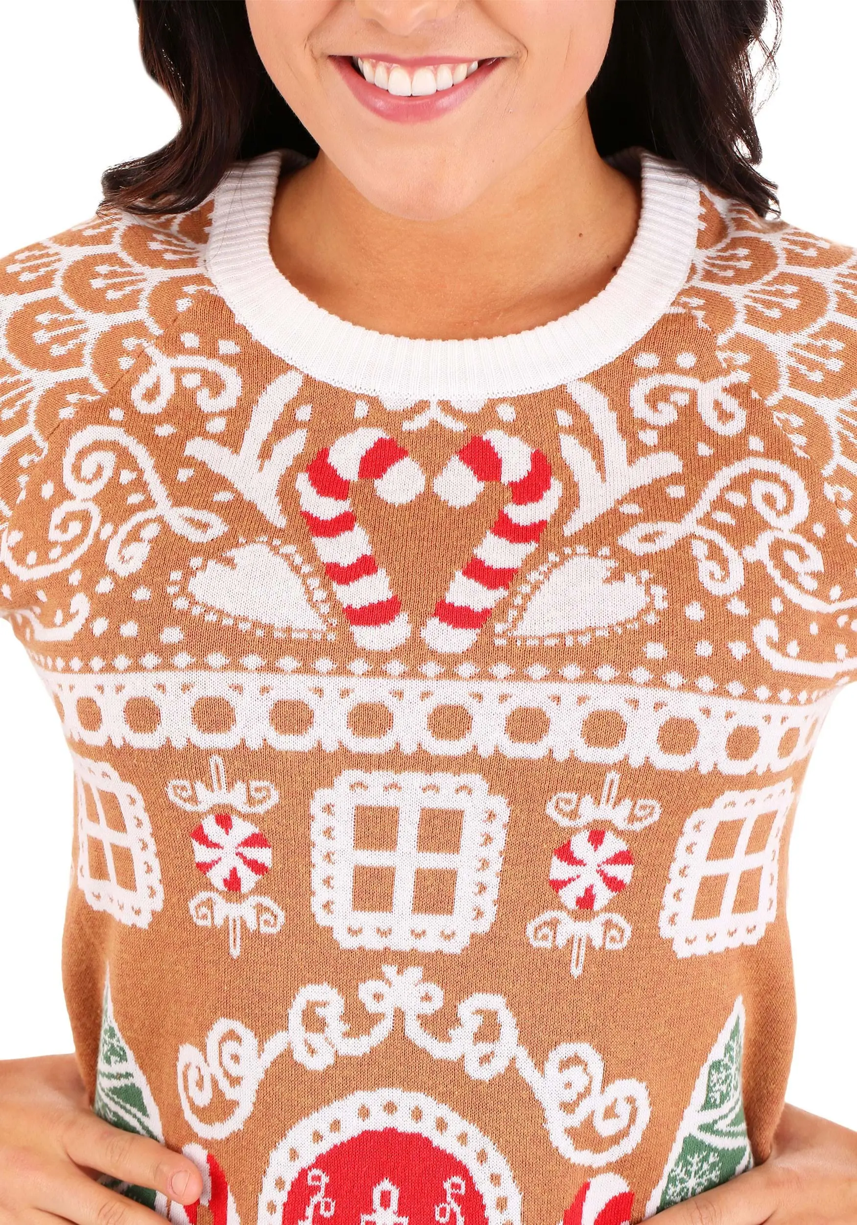 BigWan Apparel Co. Gingerbread House Ugly Christmas Sweater For Adults 10 BigWan Apparel Co. Gingerbread House Ugly Christmas Sweater For Adults - Image 10