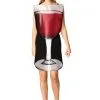 Morris Costumes Glass Of Red Wine Costume For Women