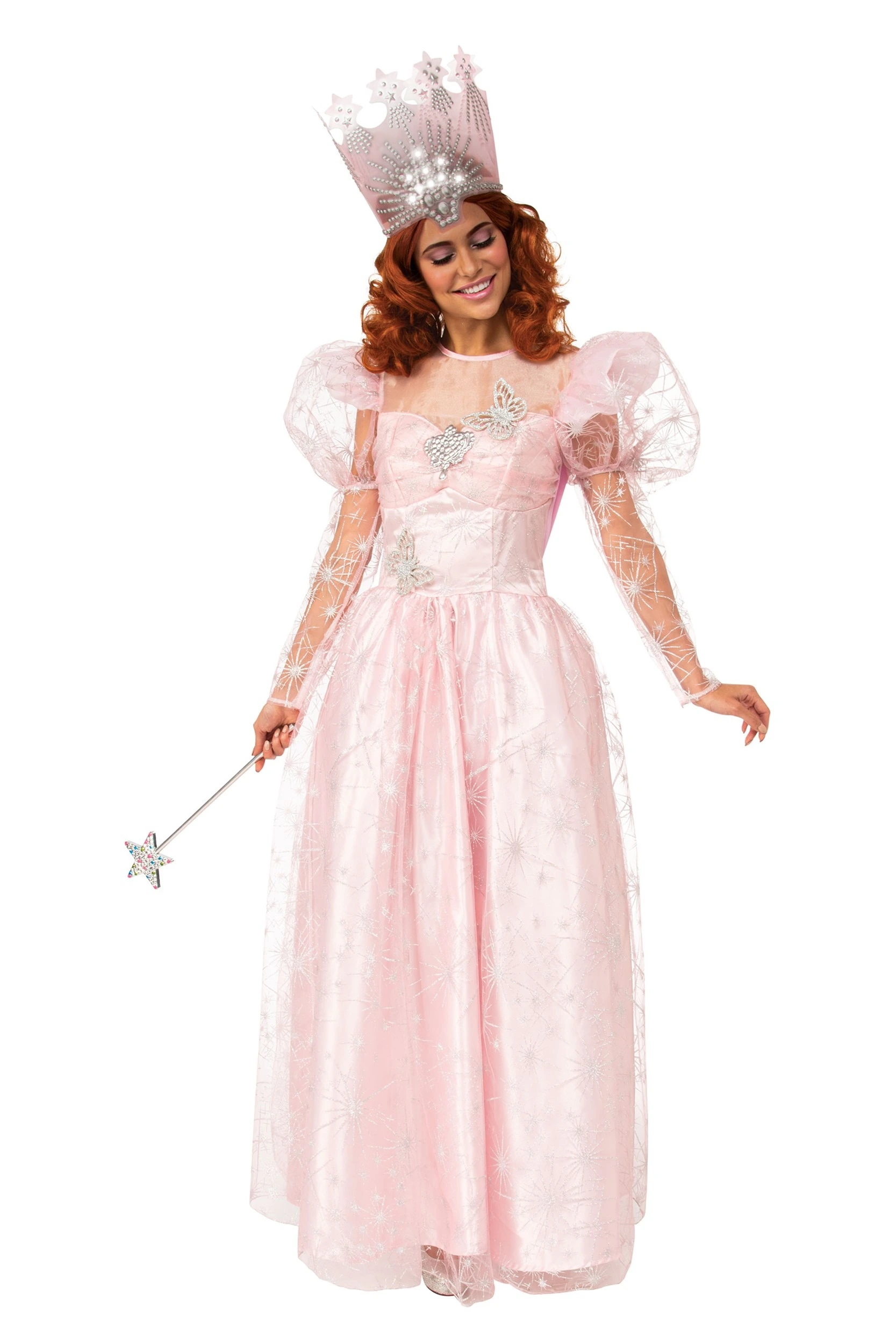 Rubies Costume Co. Inc Glinda The Good Witch Deluxe Women's Costume 1 Rubies Costume Co. Inc Glinda The Good Witch Deluxe Women's Costume