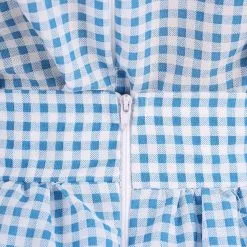 Fun Costumes Kansas Girl Long Dress Womens Costume -wizard of oz costume shop womens long dorothy dress alt 5