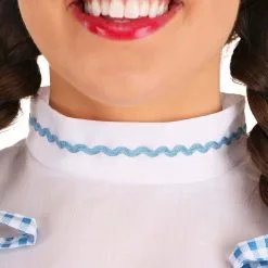 Fun Costumes Kansas Girl Long Dress Womens Costume -wizard of oz costume shop womens long dorothy dress alt 8