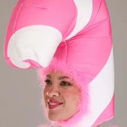 Fun Costumes Womens Pink Candy Cane Costume -wizard of oz costume shop womens pink candy cane jumpsuit alt 4