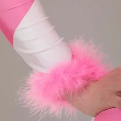 Fun Costumes Womens Pink Candy Cane Costume -wizard of oz costume shop womens pink candy cane jumpsuit alt 6