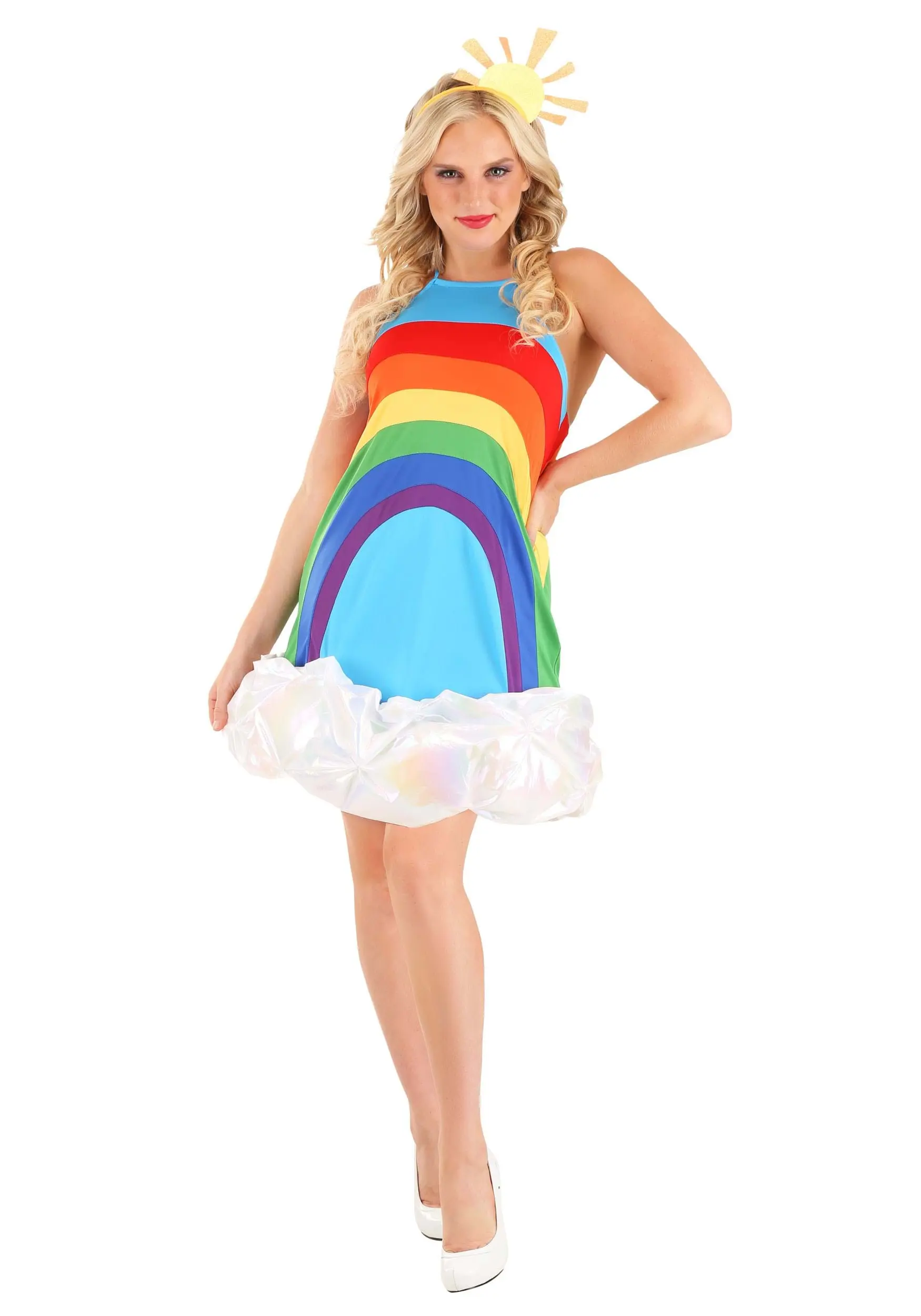 Armada Rainbow Dress Costume For Women 1 Armada Rainbow Dress Costume For Women