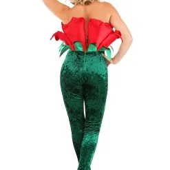 Fun Costumes Red Rose Costume For Women -wizard of oz costume shop womens red rose costume alt 3