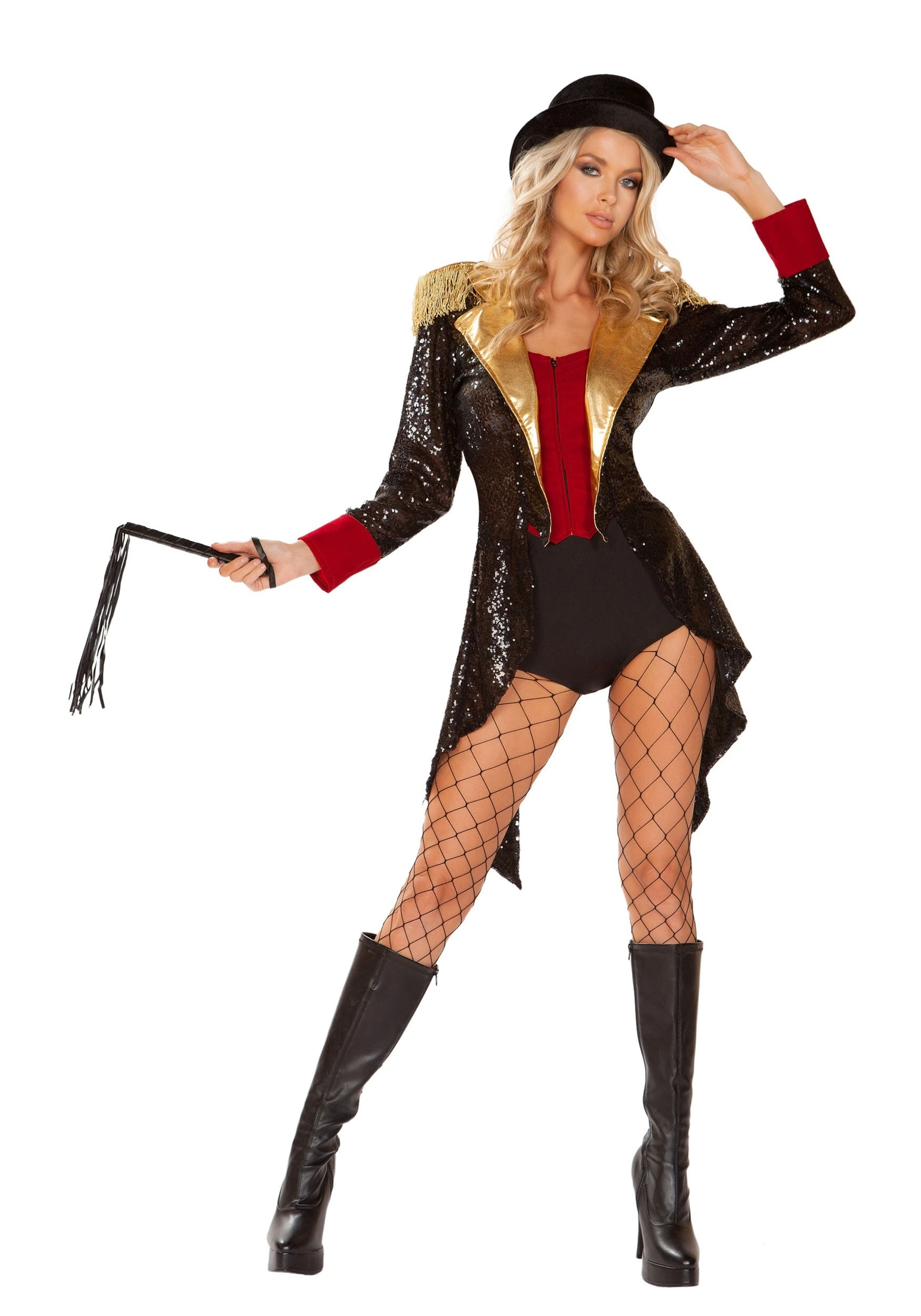 Roma Women's Sexy Ringmaster Costume 1 Roma Women's Sexy Ringmaster Costume