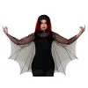 Underwraps Women's Sheer Bat Costume Poncho