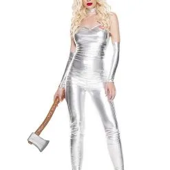 MUSIC LEGS Tin Lady Costume For Women