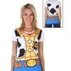 Mighty Fine Disney Women's Toy Story I Am Woody Costume T-Shirt